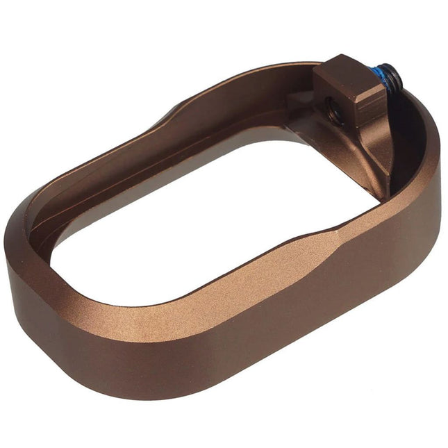 5KU CNC Aluminum Combat Master Magwell Convient pour Tokyo Marui G17 Gen5 MOS Série GBB Pistolets Airsoft