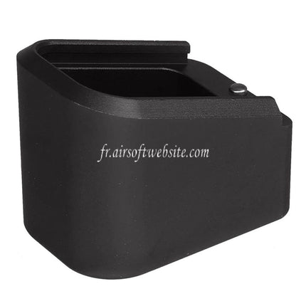 5KU CNC Aluminum Combat Master Chargeur Base Plaque Convient pour Tokyo Marui G17 Gen5 MOS Série GBB Pistolets Chargeur