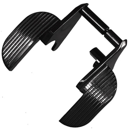 5KU CNC Acier inoxydable Extra Wide Pouce Sûreté-Ambidextre Convient pour WE(WE-TECH) AW KJ Tokyo Marui Hi-Capa Série GBB Pistolets Airsoft