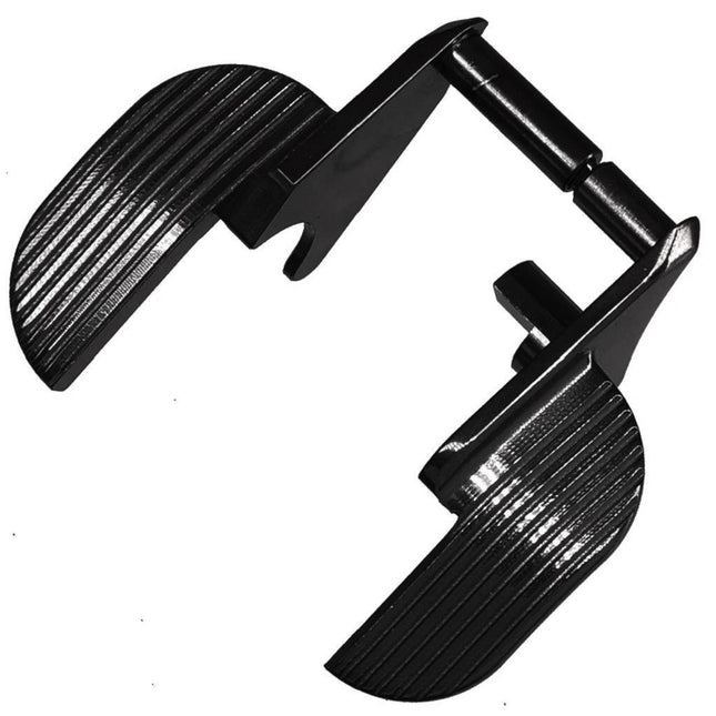 5KU CNC Acier inoxydable Extra Wide Pouce Sûreté-Ambidextre Convient pour WE(WE-TECH) AW KJ Tokyo Marui Hi-Capa Série GBB Pistolets Airsoft