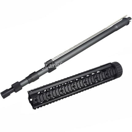 CYMA CGS MK12 MOD1 SPR Handschutz Schienensystem Front Set Passend für CYMA CGS Tokyo Marui M4 Serie MWS GBB Airsoft Gewehre Schwarz