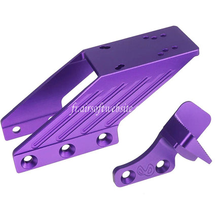 5KU CNC Aluminum Infinity Optique Montage avec Pouce Repose Convient pour 5KU Infinity IMM Kit Hi-Capa Série GBB Pistolets Airsoft