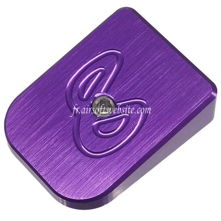 AIP CNC Aluminum SVI Chargeur Base Plaque Convient pour ARMY EMG SAI STI TTI AW WE Tokyo Marui Hi-Capa GBB Co2 Gaz Pistolets Chargeur