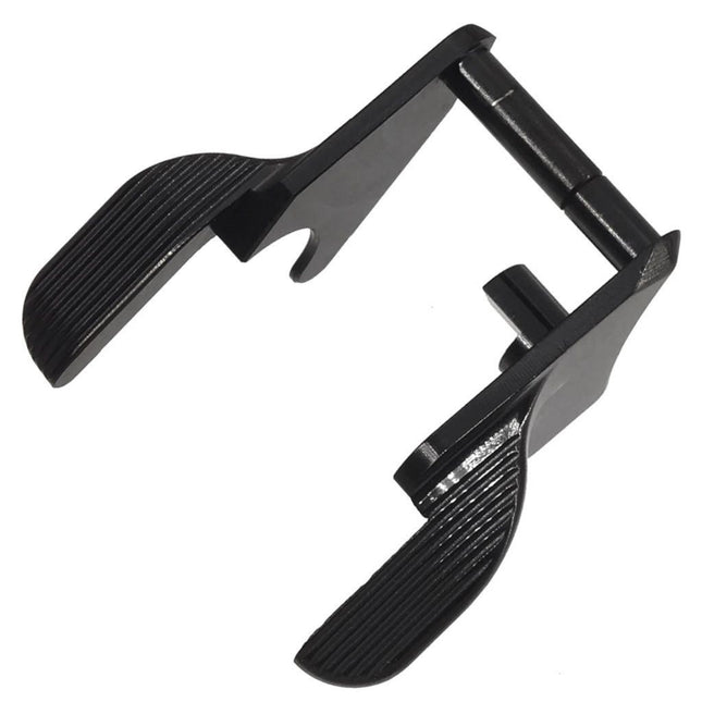 5KU CNC Acier inoxydable Gloss Pouce Sûreté-Ambidextre Convient pour WE(WE-TECH) AW KJ Tokyo Marui Hi-Capa Série GBB Pistolets Airsoft