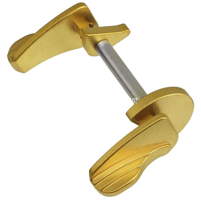 5KU CNC Acier inoxydable Pouce Sûreté-Ambidextre Convient pour SIG Air VFC P320 M17 M18 X-Série GBB Pistolets Airsoft