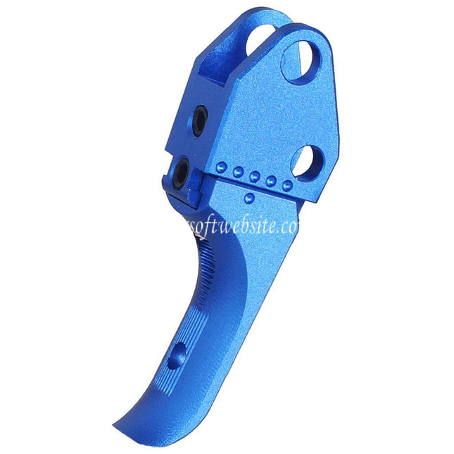 5KU CNC Aluminum 5-Positionnement Reglable Gachette Convient pour KJ Works ASG CZ Shadow2 TS2 Serie GBB Pistolets Airsoft