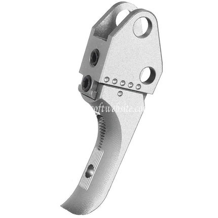 5KU CNC Aluminum 5-Positionnement Reglable Gachette Convient pour KJ Works ASG CZ Shadow2 TS2 Serie GBB Pistolets Airsoft