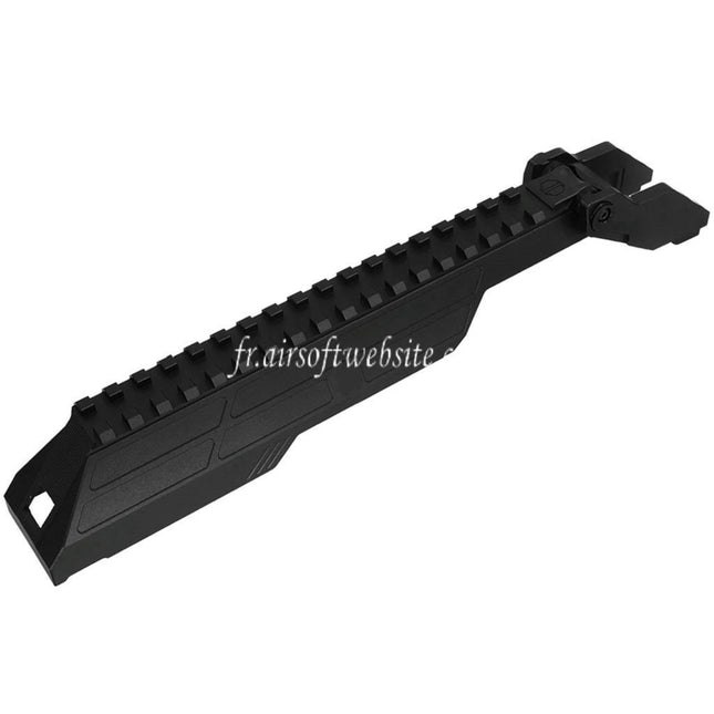 5KU CNC Aluminum M1913 20mm Railed Boitier Couverture Convient pour MMS Handguard CYMA AKM AK74 AK104 AK105 Serie Fusils