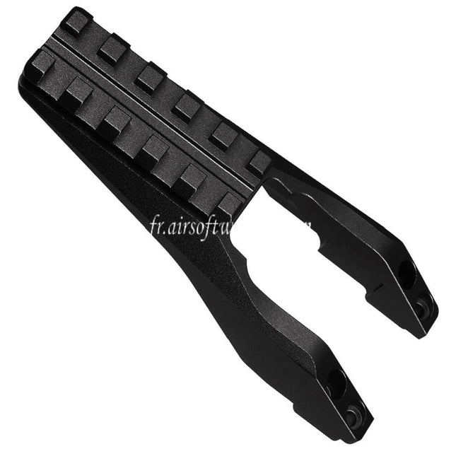 5KU CNC Aluminum M1913 20mm Railed Optique Montagne Convient pour MMS Garde-main CYMA AKM AK74 AK104 AK105 Serie Fusils