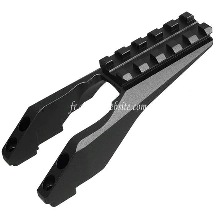 5KU CNC Aluminum M1913 20mm Railed Optique Montagne Convient pour MMS Handguard Tokyo Marui AKM Serie Fusils