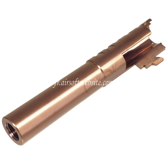 5KU 4.3 Pouces Acier inoxydable Infinity SVP .45ACP Canon Exterieur +11mm CW sens horaire Filetage Convient pour Hi-Capa 4.3 Serie GBB Pistolets Airsoft