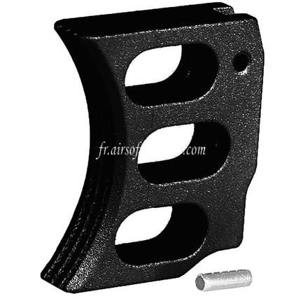 5KU Aluminum Trois Trous Squeletté Gâchette Long Convient pour Tokyo Marui Hi-Capa 1911 Série GBB Pistolets