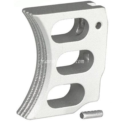 5KU Aluminum Trois Trous Squeletté Gâchette Long Convient pour Tokyo Marui Hi-Capa 1911 Série GBB Pistolets
