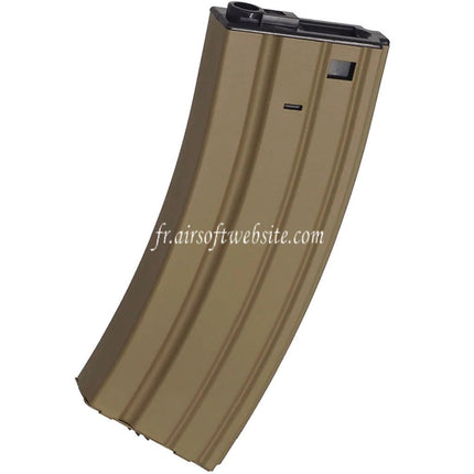 CYMA 450 Rounds Winding Hi-Cap Magazine Suitable for M4 M16 Series AEG Airsoft Rifle Black